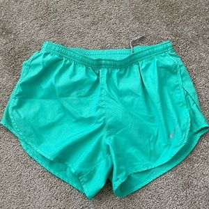 Turquoise Nike Running Shorts Size Small